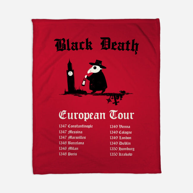 Black Death European Tour-None-Fleece-Blanket-Mattania