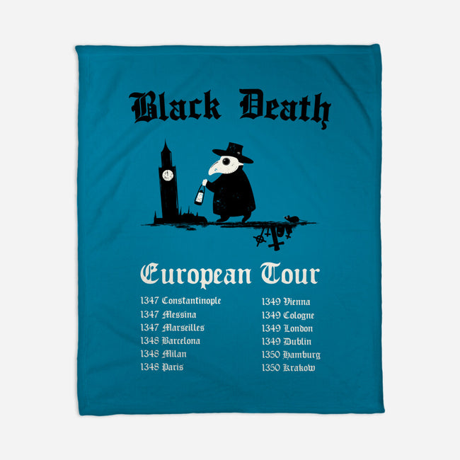 Black Death European Tour-None-Fleece-Blanket-Mattania