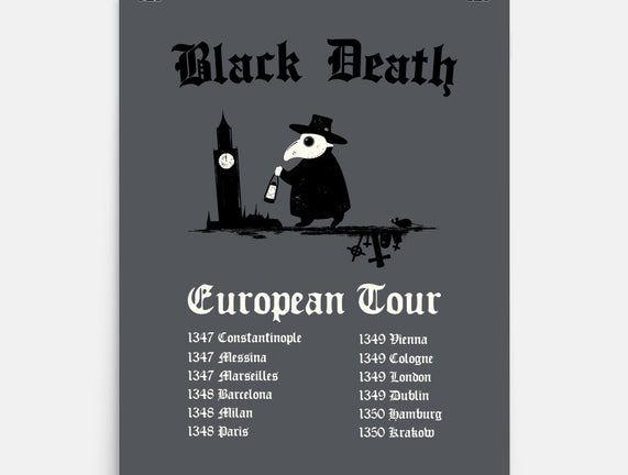 Black Death European Tour