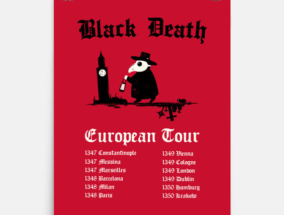 Black Death European Tour