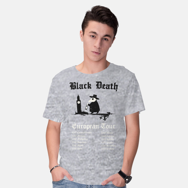 Black Death European Tour-Mens-Basic-Tee-Mattania