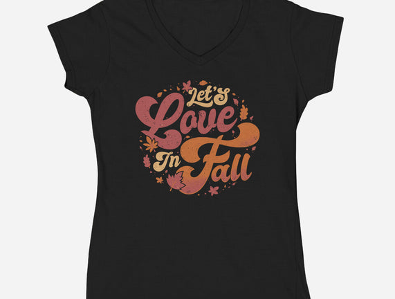 Let's Love In Fall