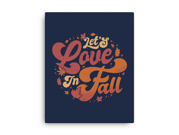 Let's Love In Fall