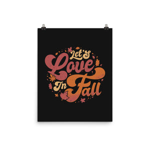 Let's Love In Fall