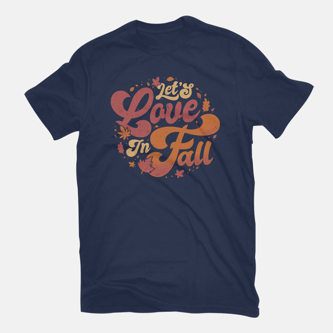 Let's Love In Fall-Mens-Basic-Tee-teesgeex