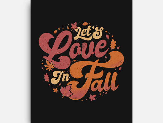 Let's Love In Fall