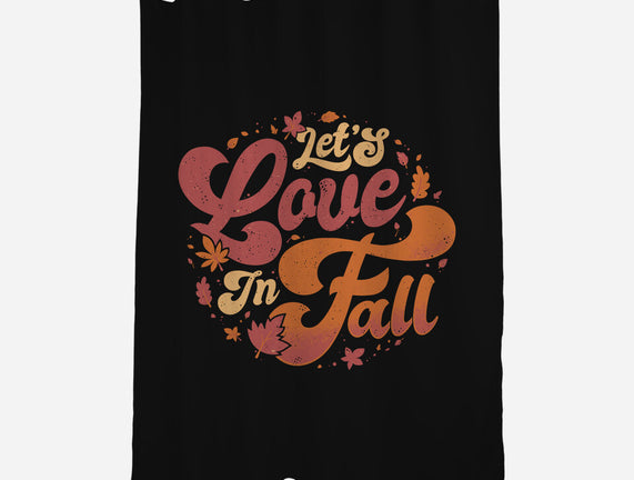 Let's Love In Fall