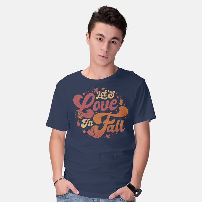 Let's Love In Fall-Mens-Basic-Tee-teesgeex