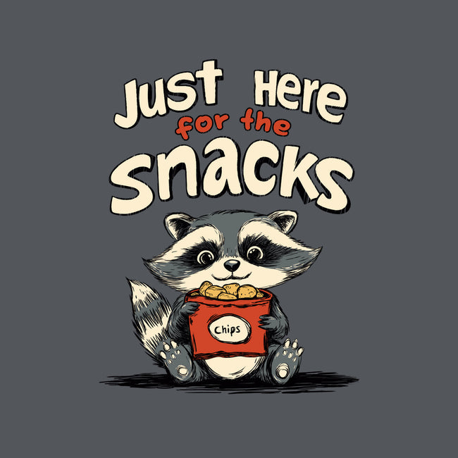 Just Here For The Snacks-Womens-Basic-Tee-Geeky Girlky