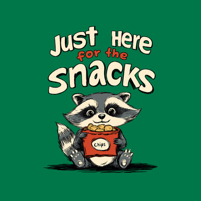 Just Here For The Snacks-Womens-Racerback-Tank-Geeky Girlky