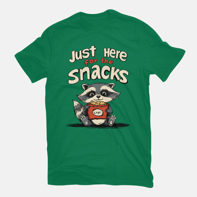 Just Here For The Snacks-Mens-Premium-Tee-Geeky Girlky