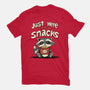 Just Here For The Snacks-Unisex-Basic-Tee-Geeky Girlky