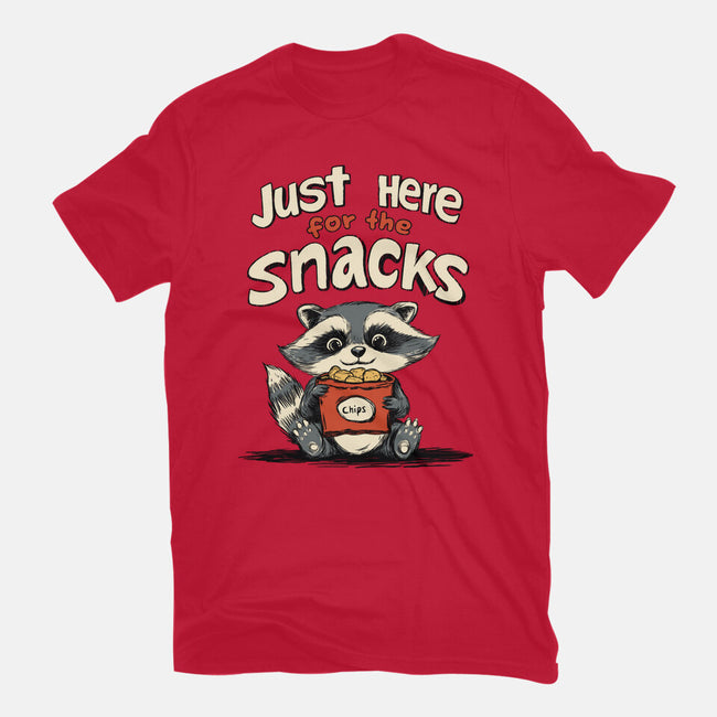 Just Here For The Snacks-Mens-Heavyweight-Tee-Geeky Girlky