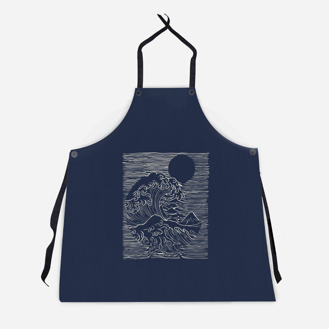 Kanagawa Division-Unisex-Kitchen-Apron-turborat14