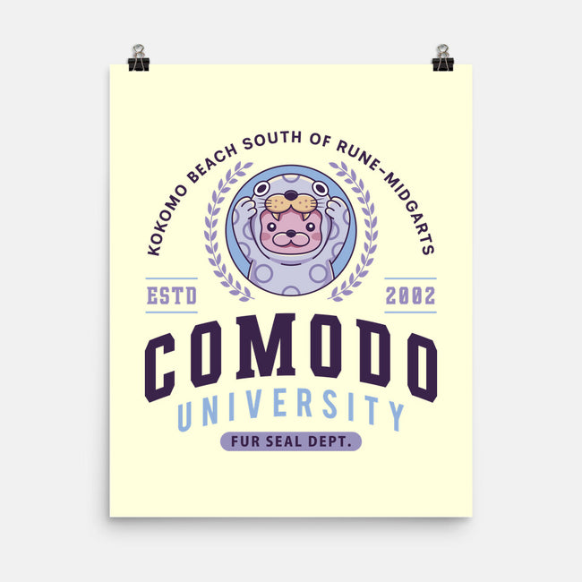 Comodo University-None-Matte-Poster-LAGELANTEE