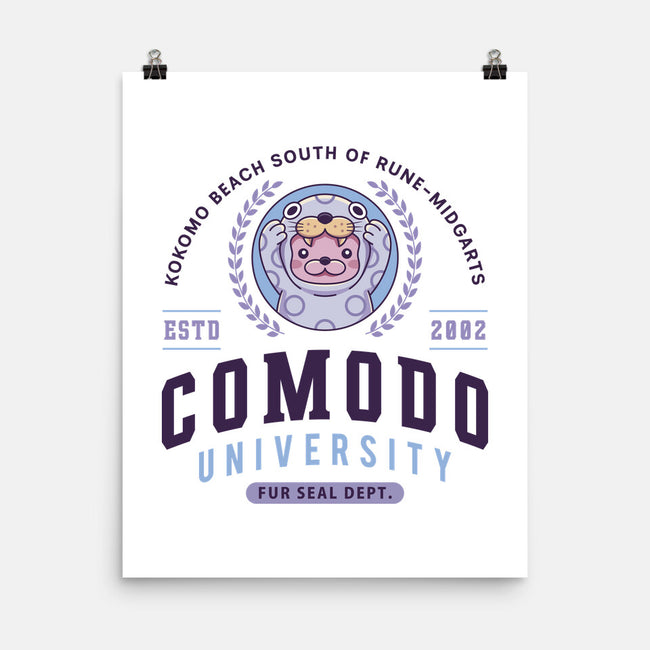 Comodo University-None-Matte-Poster-LAGELANTEE