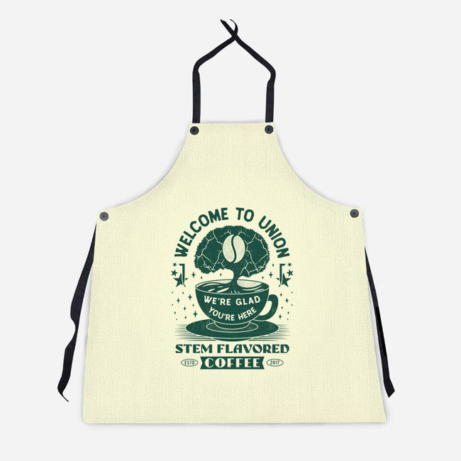 Immersive Mental World Coffee-Unisex-Kitchen-Apron-LAGELANTEE