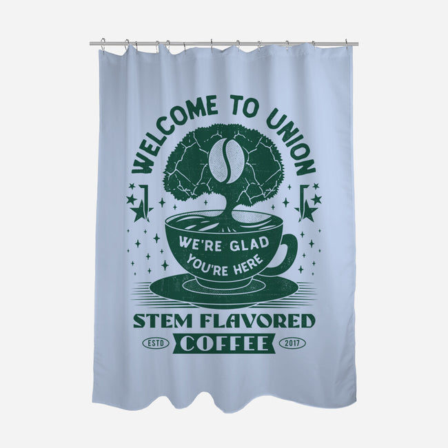 Immersive Mental World Coffee-None-Polyester-Shower Curtain-LAGELANTEE