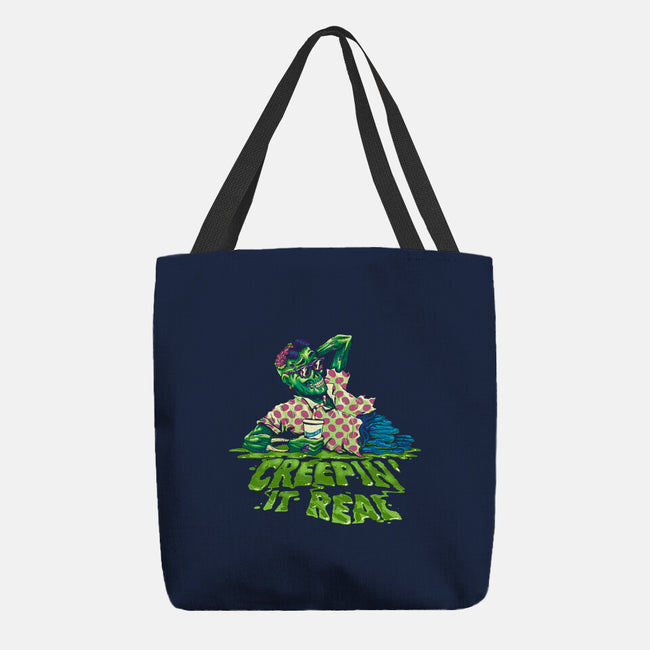 Creepin It Real-None-Basic Tote-Bag-Massai