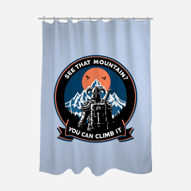 Skyrim Expedition Patch-None-Polyester-Shower Curtain-Dylon_G