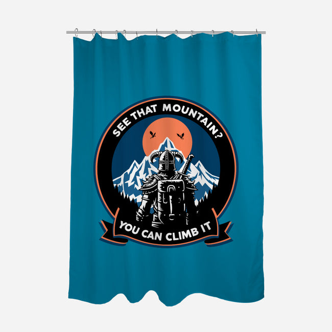 Skyrim Expedition Patch-None-Polyester-Shower Curtain-Dylon_G