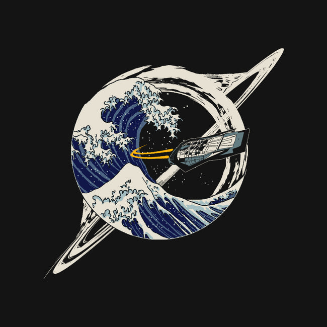 Interstellar Kanagawa Wave-Unisex-Basic-Tee-Dylon_G