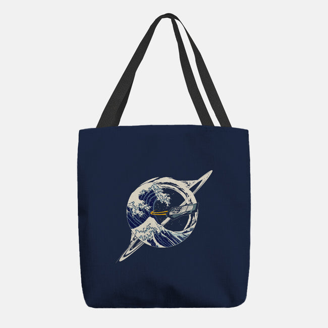 Interstellar Kanagawa Wave-None-Basic Tote-Bag-Dylon_G