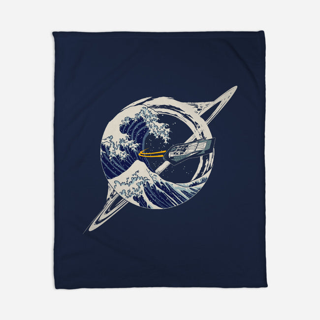 Interstellar Kanagawa Wave-None-Fleece-Blanket-Dylon_G