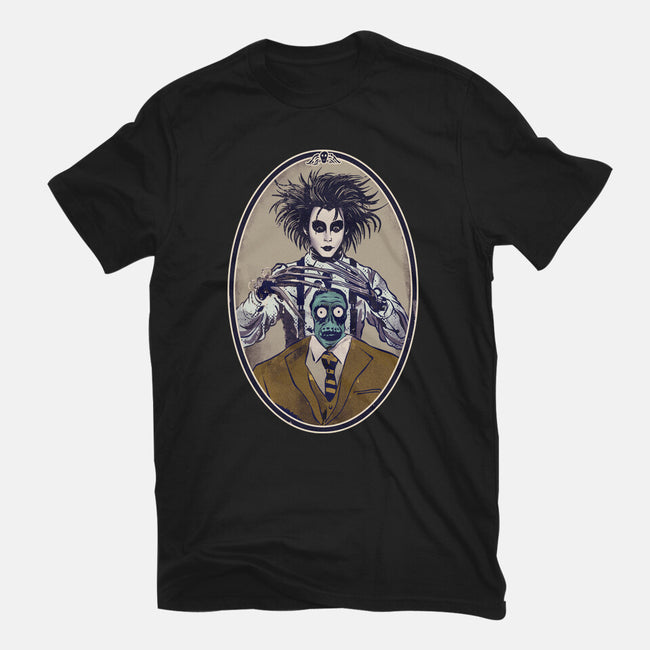 Gothic Barber-Unisex-Basic-Tee-Diego Gurgell