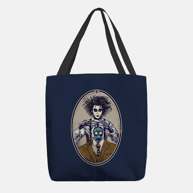 Gothic Barber-None-Basic Tote-Bag-Diego Gurgell