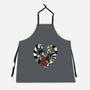 The Demon And The Wife-Unisex-Kitchen-Apron-ellr