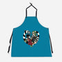 The Demon And The Wife-Unisex-Kitchen-Apron-ellr