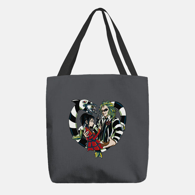 The Demon And The Wife-None-Basic Tote-Bag-ellr