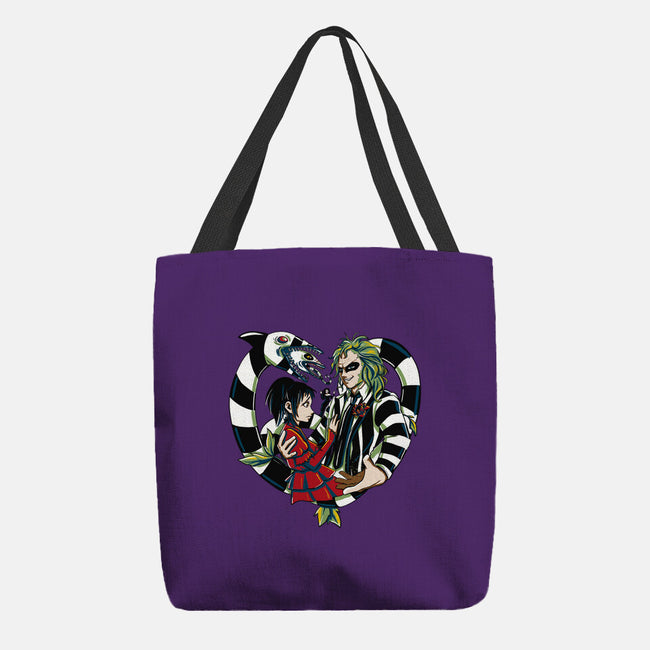 The Demon And The Wife-None-Basic Tote-Bag-ellr