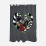 The Demon And The Wife-None-Polyester-Shower Curtain-ellr