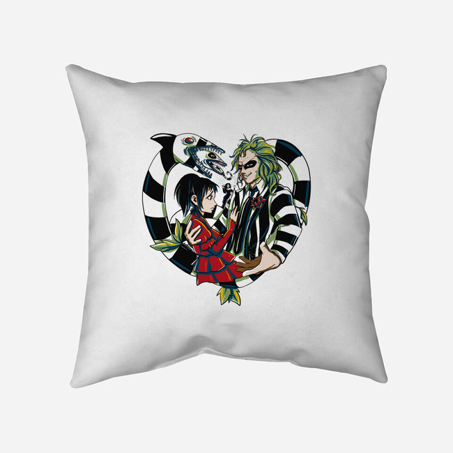 The Demon And The Wife-None-Removable Cover w Insert-Throw Pillow-ellr