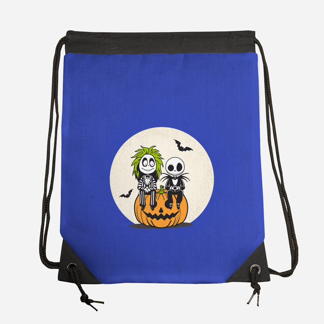 Jack And Beetlejuice-None-Drawstring-Bag-Tusetdesign