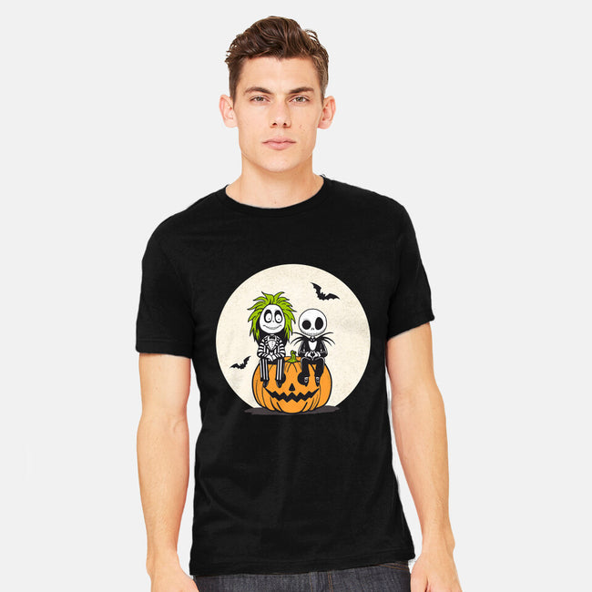 Jack And Beetlejuice-Mens-Heavyweight-Tee-Tusetdesign