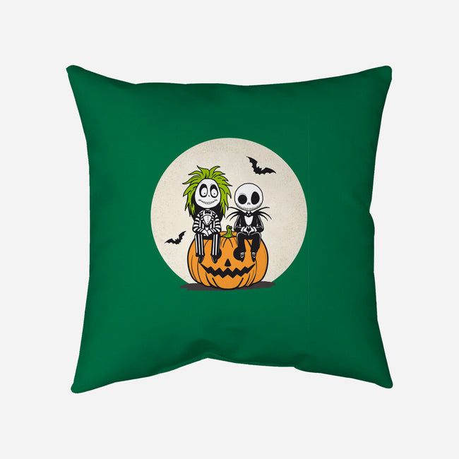 Jack And Beetlejuice-None-Removable Cover w Insert-Throw Pillow-Tusetdesign