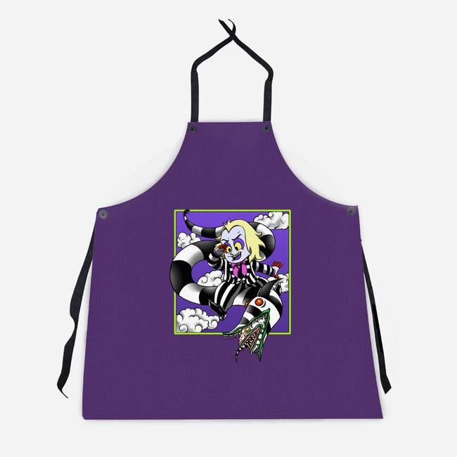 Worm Ball-Unisex-Kitchen-Apron-joerawks