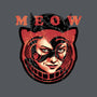 The Cat Said Meow-Womens-V-Neck-Tee-glitchygorilla