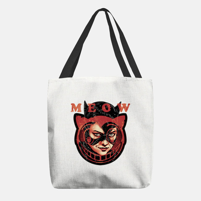 The Cat Said Meow-None-Basic Tote-Bag-glitchygorilla