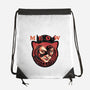 The Cat Said Meow-None-Drawstring-Bag-glitchygorilla