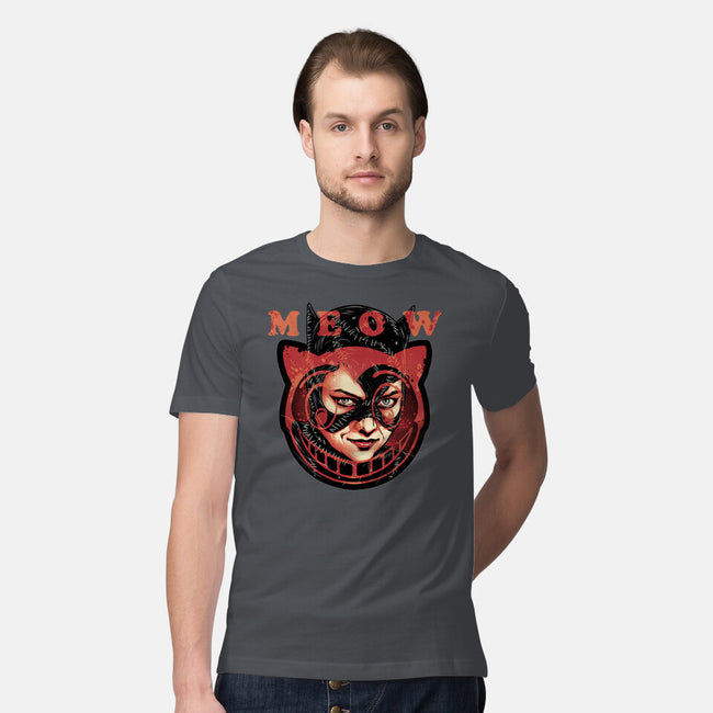 The Cat Said Meow-Mens-Premium-Tee-glitchygorilla