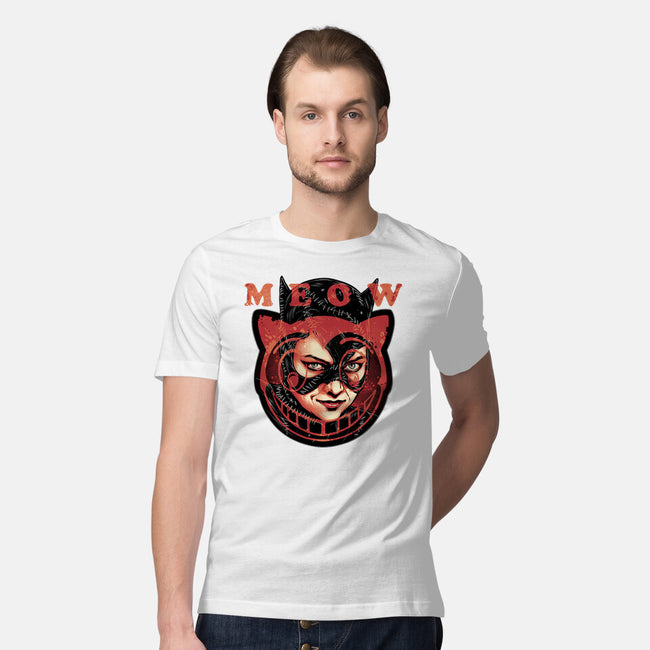 The Cat Said Meow-Mens-Premium-Tee-glitchygorilla