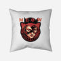 The Cat Said Meow-None-Removable Cover w Insert-Throw Pillow-glitchygorilla