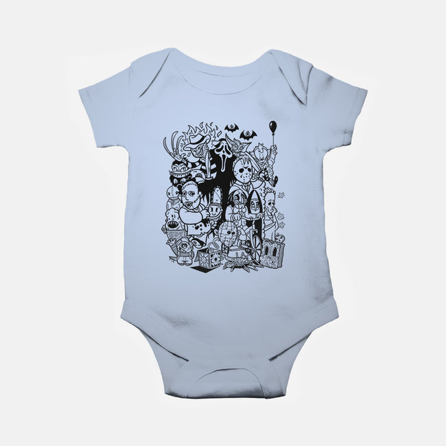 Nightmare Doodles-Baby-Basic-Onesie-Getsousa!