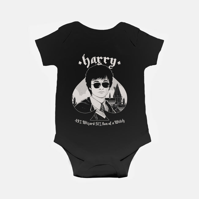 Son Of A Witch-Baby-Basic-Onesie-GODZILLARGE