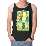 Great Wave Zoro-Unisex-Basic-Tank-hypertwenty
