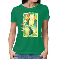 Great Wave Zoro-Womens-Basic-Tee-hypertwenty